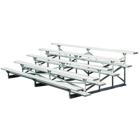 5 Row Aluminum Bleachers